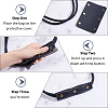 4Pcs Detachable PU Imitation Leather Bag Handle Wrap PURS-BBC0001-08A-6