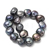 Dyed Natural Cultured Freshwater Pearl Beads Strands PEAR-A006-13C-3
