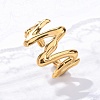 Marine Animal Theme 304 Stainless Stee Open Cuff Rings RJEW-Q005-01G-G-4