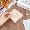 Oak Wooden Food Skewer Display Holder WOOD-WH0124-48B-3