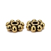 Tibetan Style Alloy Beads Daisy Spacer Beads LF1249Y-01AG-RS-3