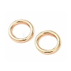 Brass Closed Jump Rings KK-CBA75F9-02-2