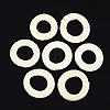 Handmade Reed Cane/Rattan Woven Linking Rings X-WOVE-T006-062B-1