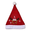 Cloth Christmas Hats AJEW-M215-03B-1