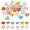  24Pcs 12 Colors Resin Beads RESI-TA0002-46-9