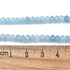 Dyed Natural Malaysia Jade Rondelle Beads Strands G-E316-2x4mm-64-2