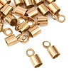 Ion Plating(IP) 304 Stainless Steel Fold Over Crimp Cord Ends STAS-P434-05D-G-1