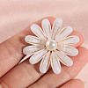 Exquisite Flower Alloy Brooch for Girl Women PW-WG37E88-01-4