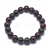 Natural Brecciated Jasper Bead Stretch Bracelets BJEW-K212-A-040-2