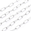 304 Stainless Steel Paperclip Chains CHS-D027-02P-3