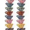 Painted Glass Beads Strands GLAA-Z021-19-2