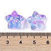 Transparent Spray Paint Glass Beads X1-GLAA-H035-02K-3