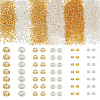 6 Styles 4144 Pcs Glass Seed Beads SEED-HY0001-19-1