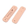 PU Leather Label Tags X-DIY-H131-A09-2