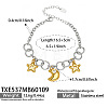 316L Surgical Stainless Steel Charm Bracelets for Women WGEC730-03-1