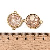Natural Imperial Jasper Connector Charms G-A294-03A-G-3