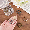 8Pcs 4 Colors Roller Buckles for Bag Strap Connector IFIN-CL0001-12-3