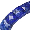 Natural Lapis Lazuli Stretch Bracelets BJEW-F406-B05-1-3