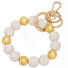 1Pc Zinc Alloy & Silicone Mobile Phone Straps HJEW-PA0001-01A-1