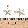 Alloy Rhinestone Pendants ALRI-D303-06G-3
