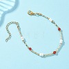 4Pcs Glass Seed Beaded Bracelets for Women BJEW-MZ00261-4