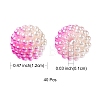 Imitation Pearl Acrylic Beads OACR-FS0001-32F-5