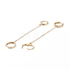 Handcuff Earrings EJEW-JE04457-2