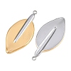 304 Stainless Steel Pendants STAS-G398-05GP-2