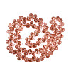 Transparent Glass Beads Strands GLAA-Q116-01A-B04-2