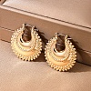 Alloy Hoop Earrings FS-WGDE27E-01-2