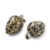 Natural Dalmatian Jasper Pendants GG-K002-13O-2