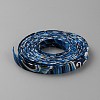 5M Japanese Printed Wave Cotton Ribbons OCOR-WH0089-25A-02-2