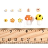 156Pcs 10 Styles Handmade Millefiori Glass Beads LAMP-FS0001-32-5