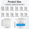 1 Bag Plastic Nail Art Stickers MRMJ-CP0001-57B-2