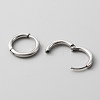 Stainless Steel Huggie Hoop Earrings with 316 Stainless Steeland Pins for Women EJEW-TAC0018-08A-2
