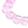 Transparent Glass Beads Strands GLAA-F114-03C-3