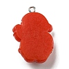 Opaque Resin Pendants CRES-D010-02I-2