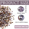 1000Pcs 10 Colors Electroplate Transparent Glass Beads EGLA-YW0005-72B-3