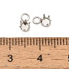 304 Stainless Steel Charms Rhinestone Claw Settings STAS-U025-02A-P-3