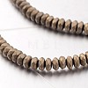 Electroplate Non-magnetic Synthetic Hematite Bead Strands G-F300-48A-F06-1