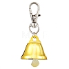 Iron Bell Pendant Decoration HJEW-JM02491-03-1