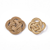 Handmade Reed Cane/Rattan Woven Pendants X-WOVE-T006-129B-2