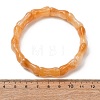 Bamboo Natural Topaz Jade Beads Stretch Bracelets for Women Men BJEW-K272-01Q-2