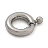 304 Stainless Steel Spring Gate Rings STAS-M084-11C-2