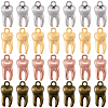 80Pcs 4 Styles Alloy Pendants FIND-SC0023-63-1