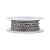 Tarnish Resistant 304 Stainless Steel Cable Chains CHS-F011-13A-P-3