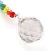 Chakra Crystal Suncatcher Dowsing Pendulum Pendants PALLOY-JF00461-12