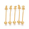 925 Sterling Silver Bead Cap Bails STER-T008-79S-1