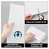 14Pcs 2 Colors PVC Plastic Sheets AJEW-NB0006-41-3
