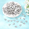Tarnish Resistant 304 Stainless Steel Stamping Blank Tag Pendants STAS-Q024-1-5